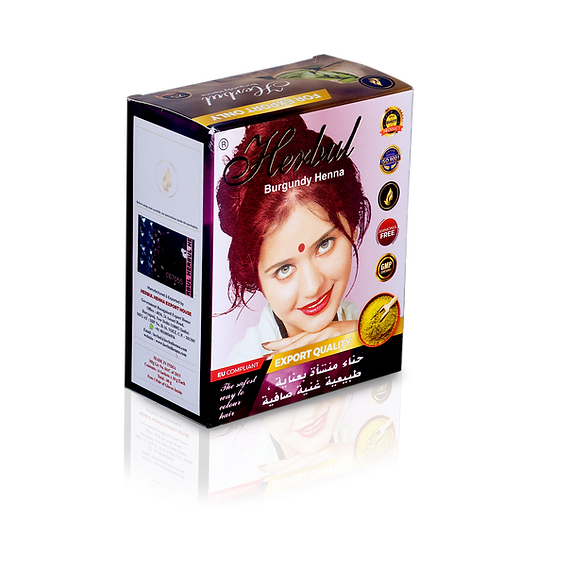 Herbul Burgundy Henna pack